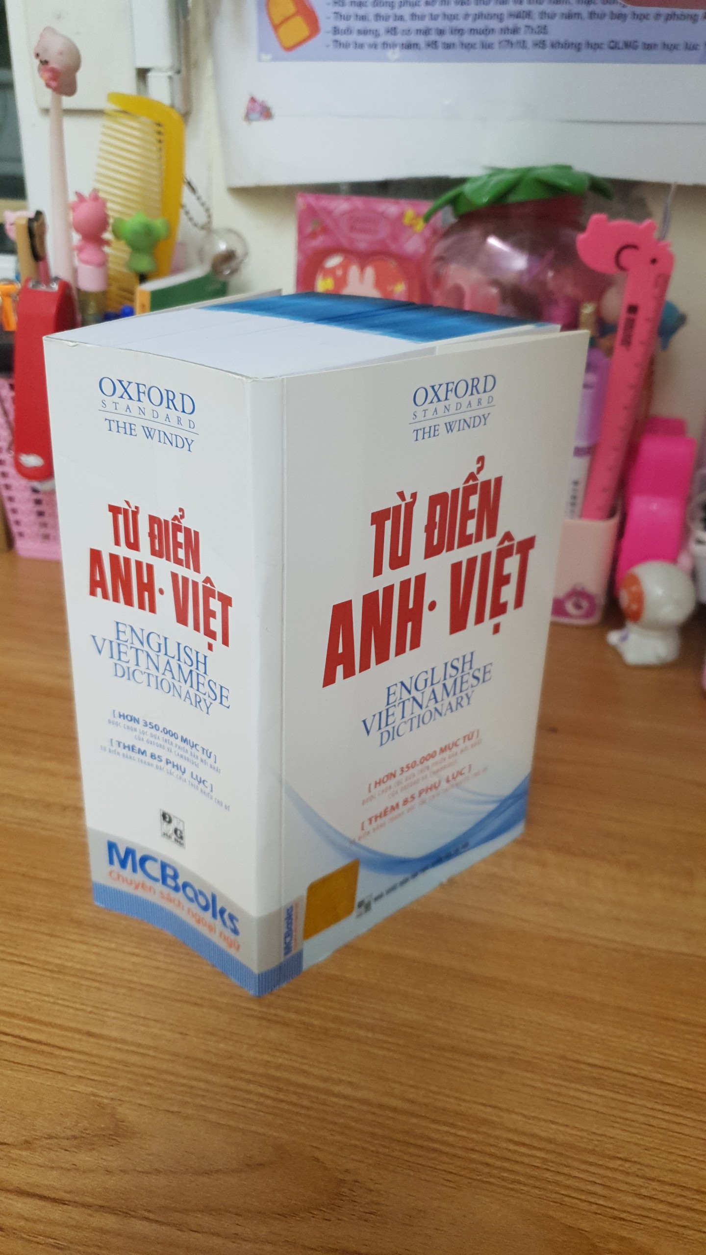 Từ Điển Oxford Anh - Việt (Hơn 350.000 Từ) (Bìa Mềm Màu Trắng)
