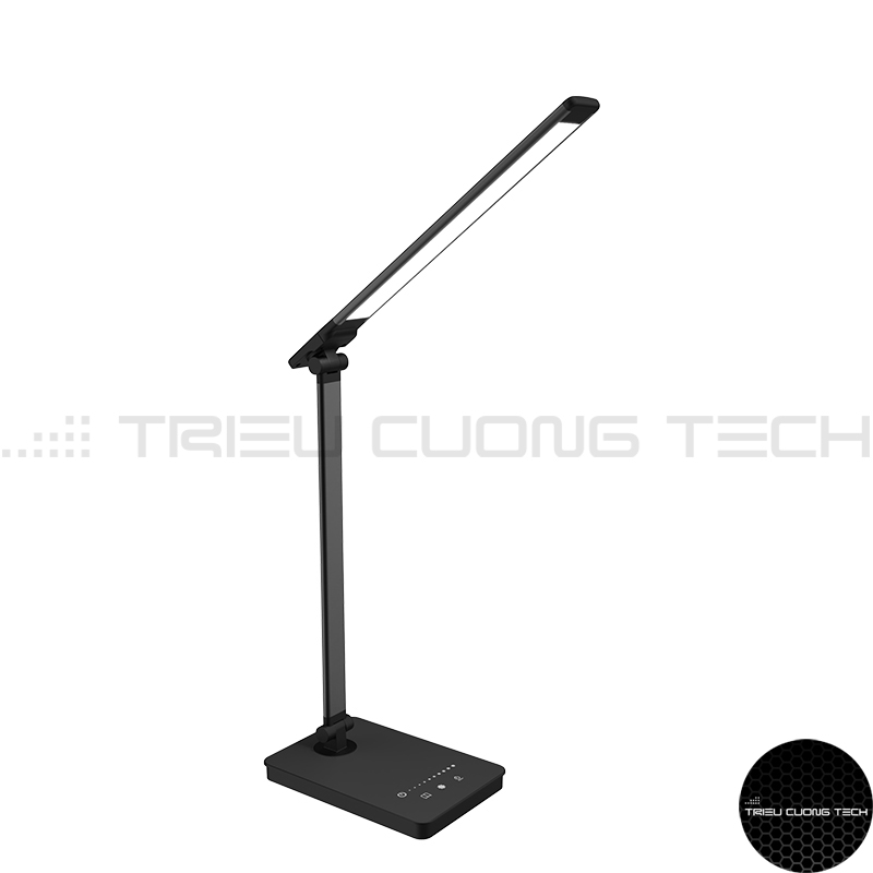 Đèn Bàn Học Led Bảo Vệ Mắt Chống Cận Làm Việc - Đọc Sách - Học Tập - 2 Trục Gập Gọn Tiện Lợi - 5 Cấp Độ Ánh Sáng