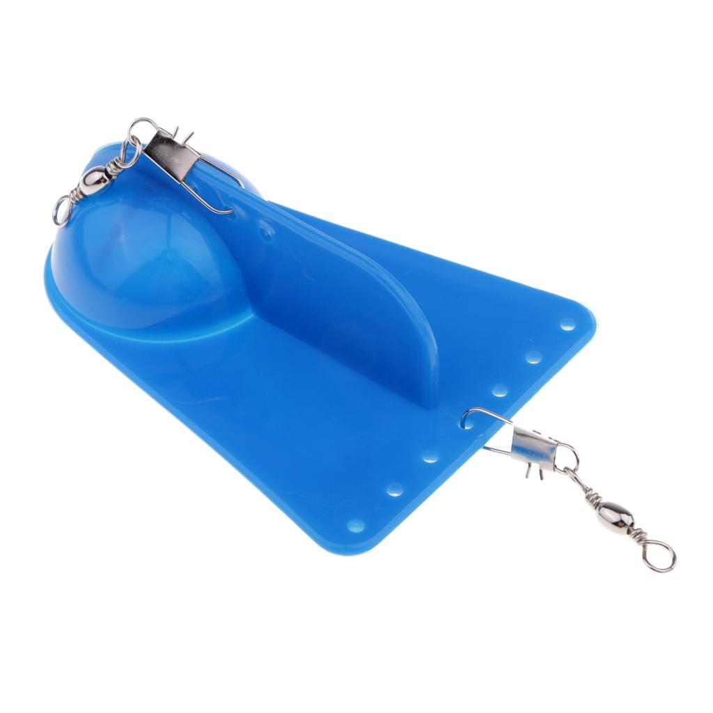 3pcs Deep Sea Trolling Planer Board Adjustable Weight Diving Diver Board