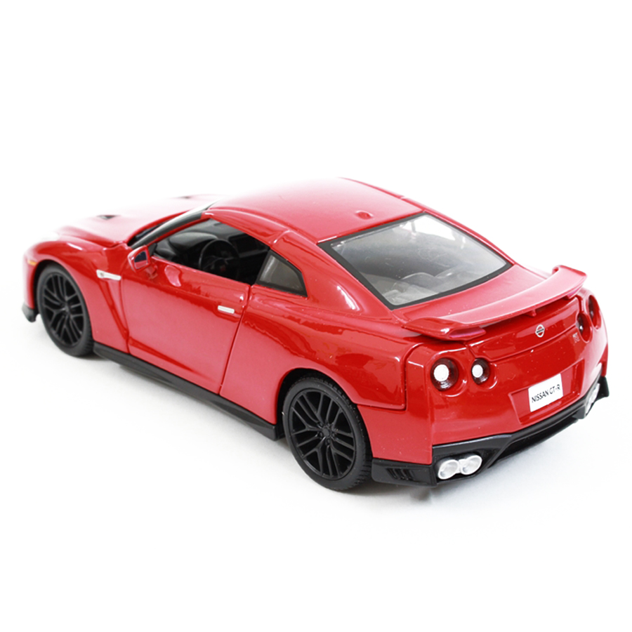 Mô Hình Xe Nissan GT-R 2017 Red 1:24 Bburago - MH18-21082