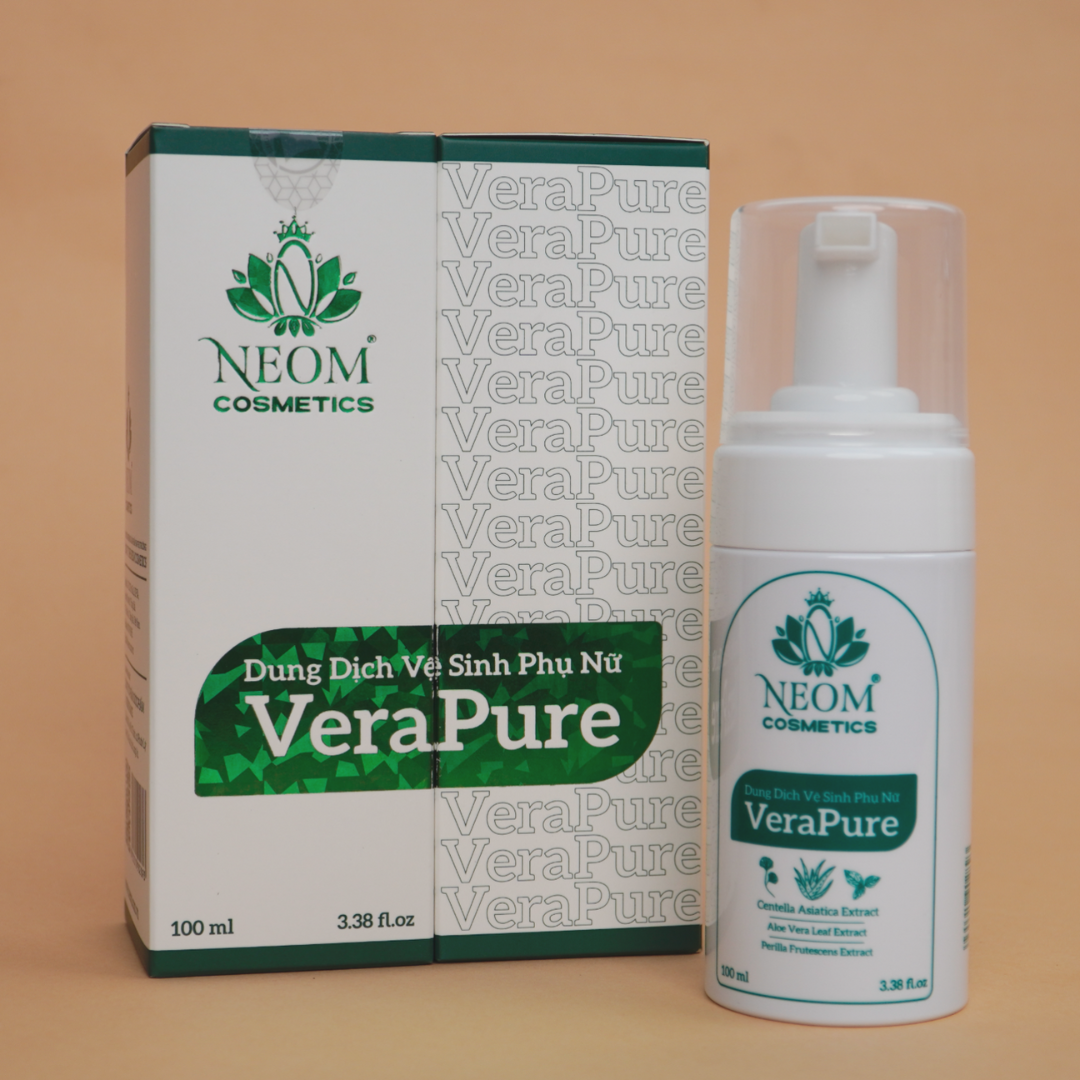 VeraPure - Dung Dịch Vệ Sinh Phụ Nữ Dịu Nhẹ, Khử Mùi &amp; Dưỡng Ẩm Hằng Ngày