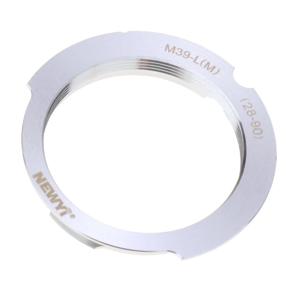 Cho Leica L Ống Kính Leica LM mount Adapter Nhẫn M39 L39 Ống Kính