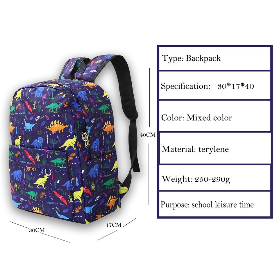2 Chiếc Khủng Long Hoạt Hình Trẻ Em Học Túi Ba Lô Cho Bé Trai Bé Gái Học Ba Lô Trẻ Em Schoolbag Trẻ Em Mochila Với Túi Đựng Bút