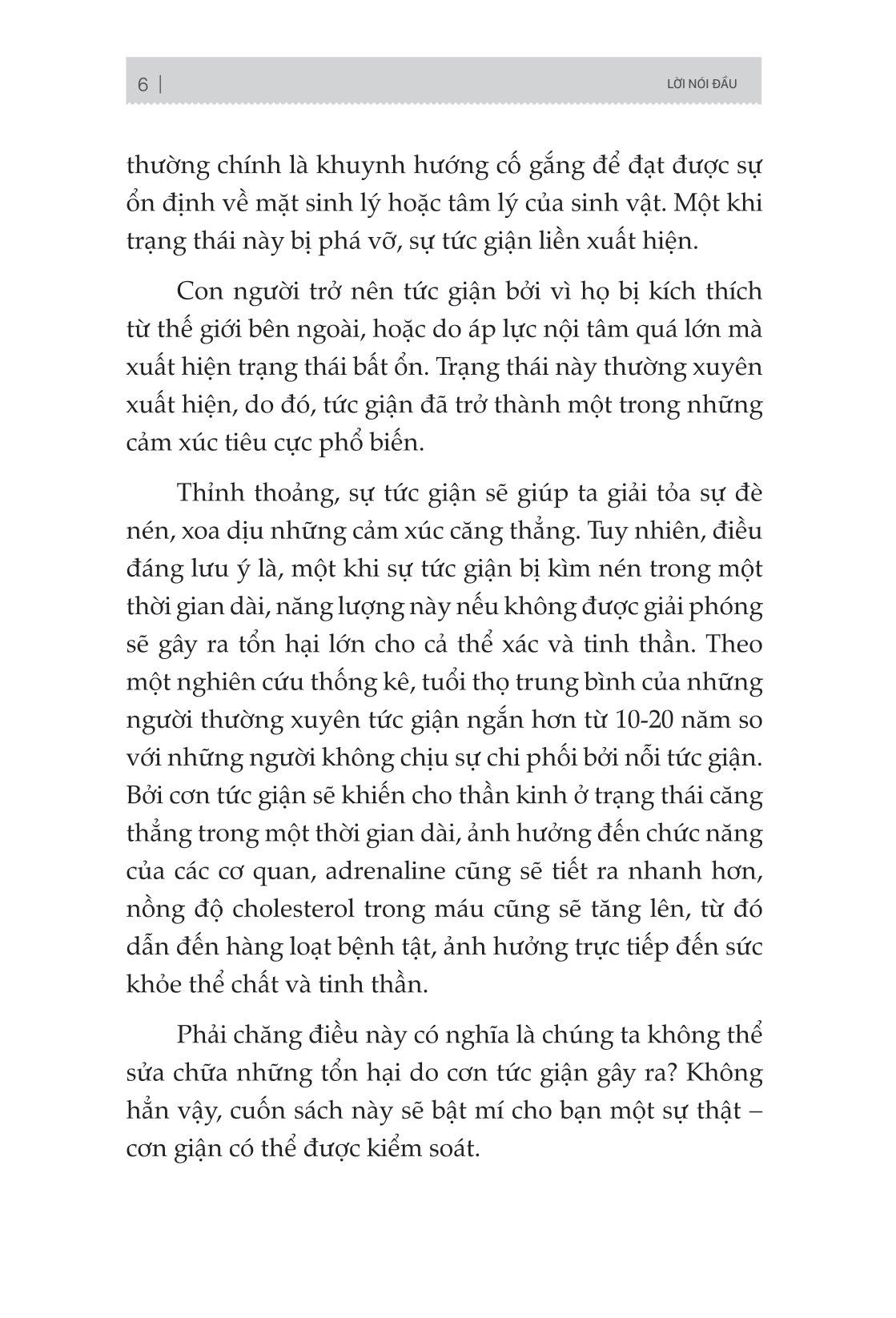 Tâm Lý Học Về Khắc Chế Cơn Giận - Đừng Để Cơn Giận Thay Đổi Con Người Bạn