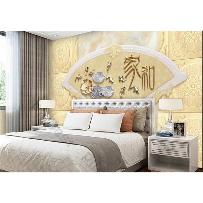 Tranh dán tường Tranh phong thủy tường nhà phong phú hiện đại, tranh dán tường 3d hiện đại MS625700