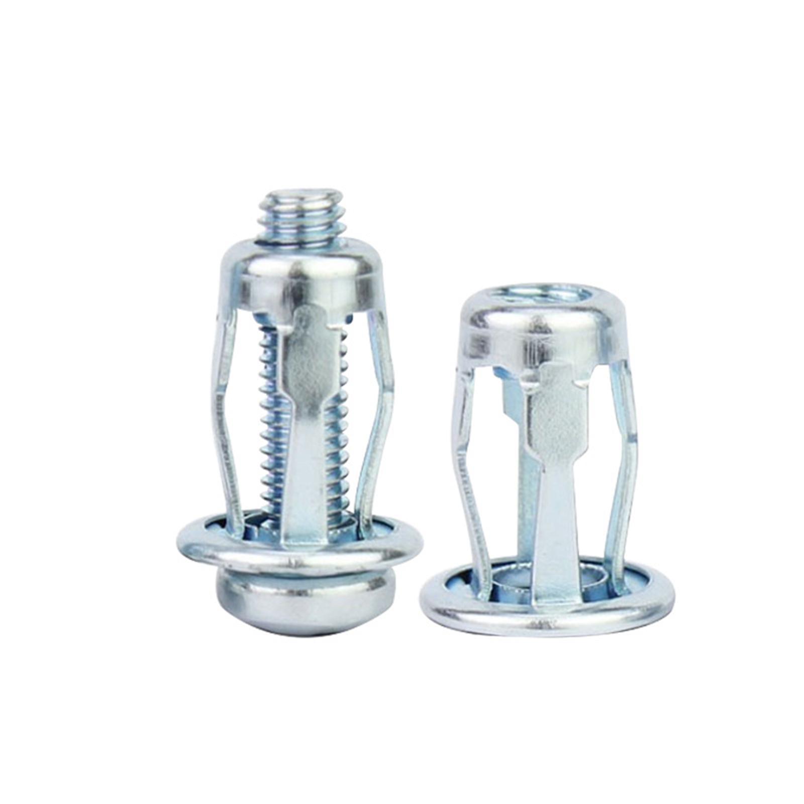 10Pcs Petal Expansion Nut Expansion Plug for Lamp Installation Wall Cabinets