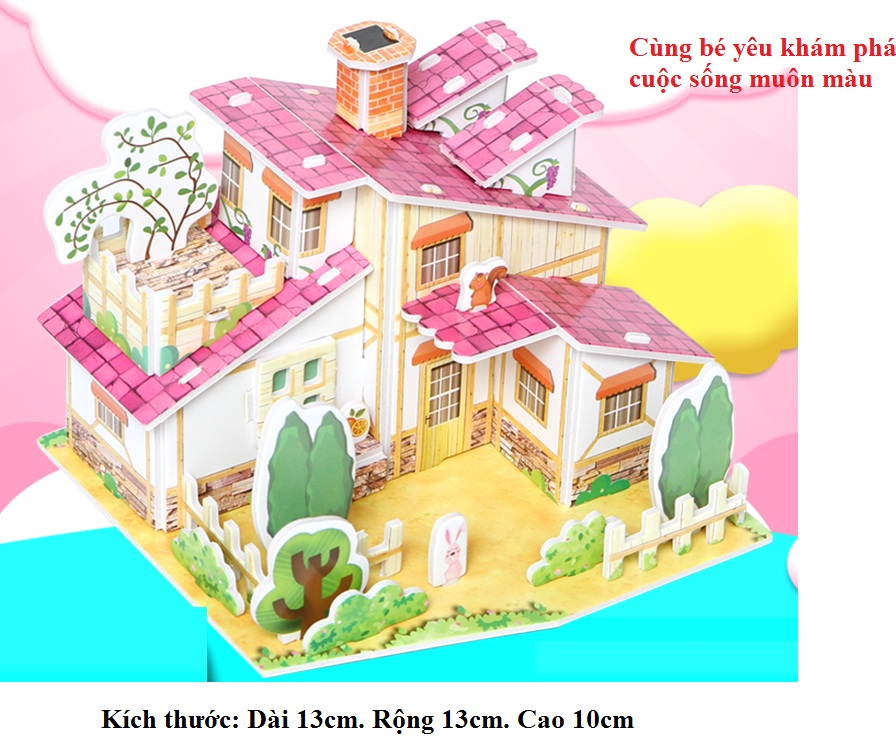 Đồ chơi xếp hình 3D