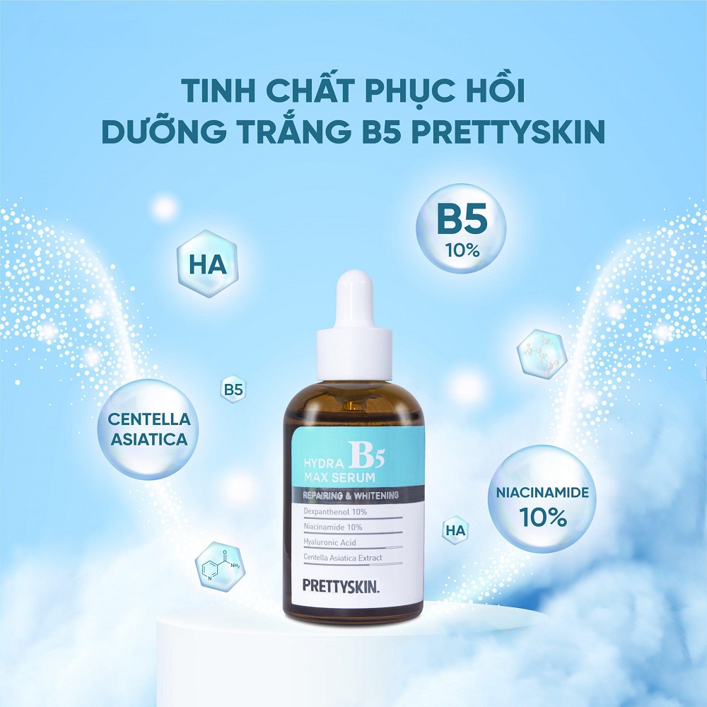 Tinh Chất Phục Hồi Prettyskin Hydra B5 Max Serum 50ml