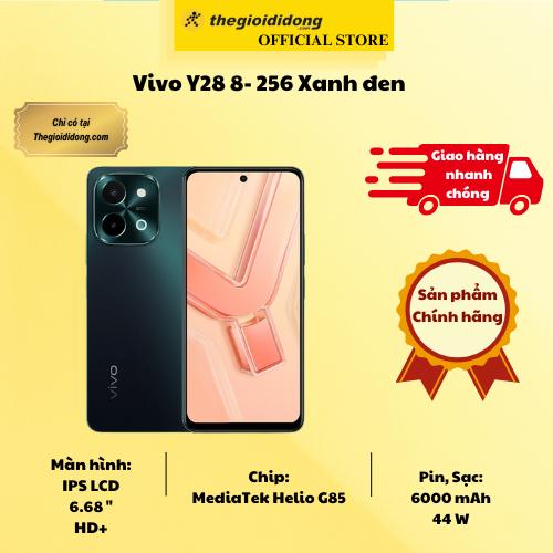 Vivo Y28 8- 256 Xanh đen - Hàng Chính Hãng