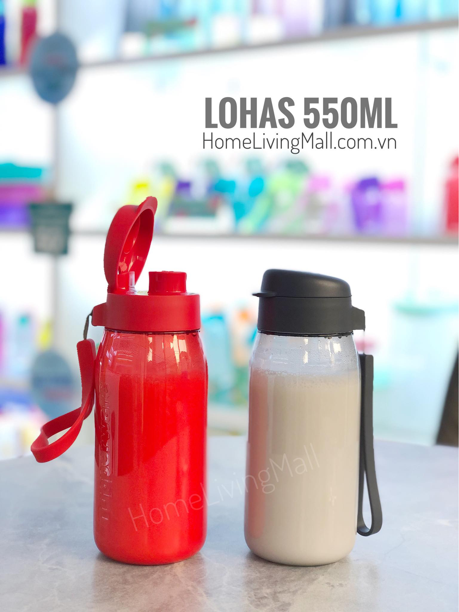 BÌNH NƯỚC TUPPERWARE LOHAS FLASK 550ML