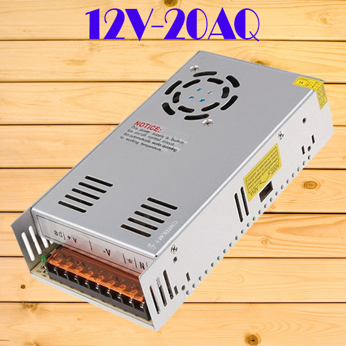 Nguồn tổng (nguồn tổ ong ) chuyển điện 220V sang 12V20AQ