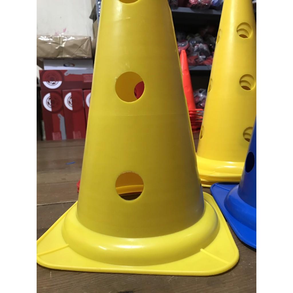 Nấm tập chiến thuật, Nấm lỗ loại 40F Marker, cone chơi thể thao Bóng Đá