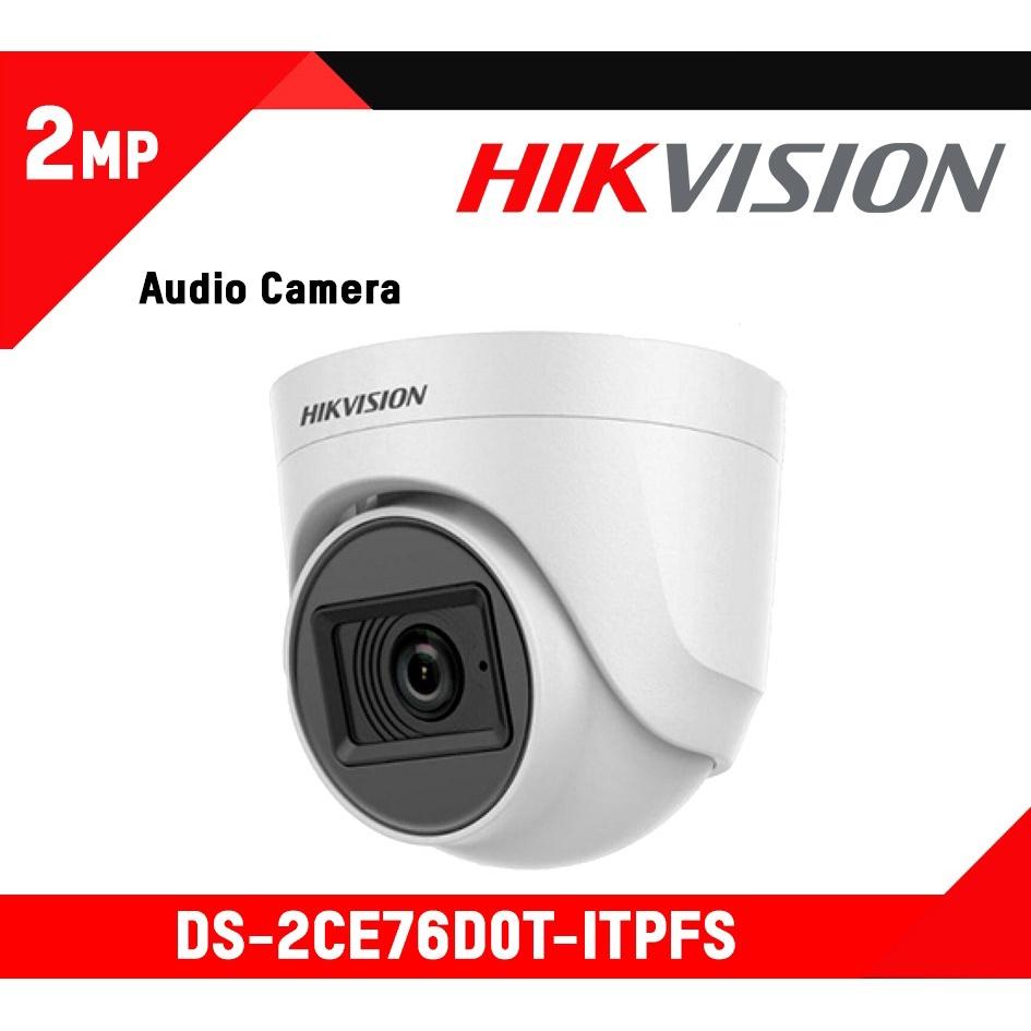 CAMERA BÁN CẦU VỎ NHỰA CHẾ ĐỘ NGÀY ĐÊM DS-2CE76D0T-ITPFS 2MP 4 TRONG 1 TÍCH HỢP MICRO (HÀNG CHÍNH HÃNG)