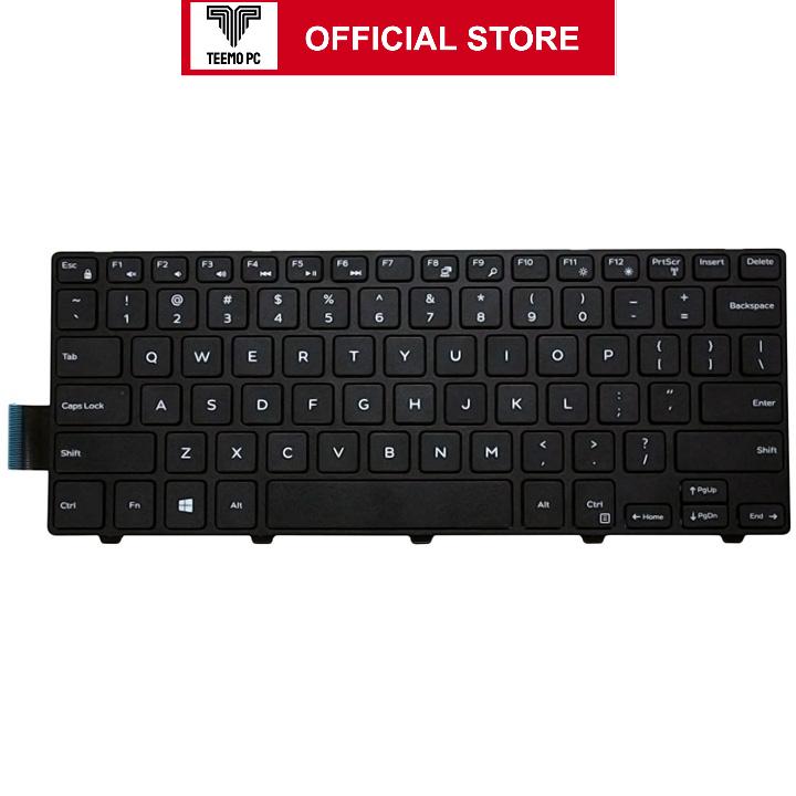 Bàn Phím Tương Thích Cho Laptop Dell Inspiron 3450 3451 3452 3458 3459 3460 3470 TEEMO PC KEY949 Hàng Nhập Khẩu