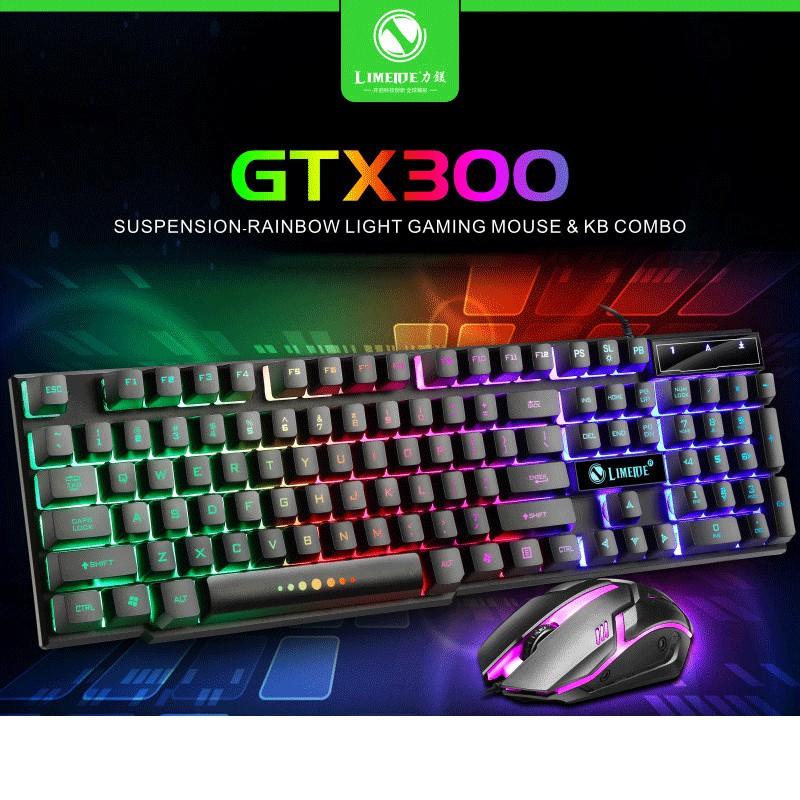 Combo chuột và bàn phím GTX 300 chuyên game giá rẻ ( Bảo hành 3 tháng )