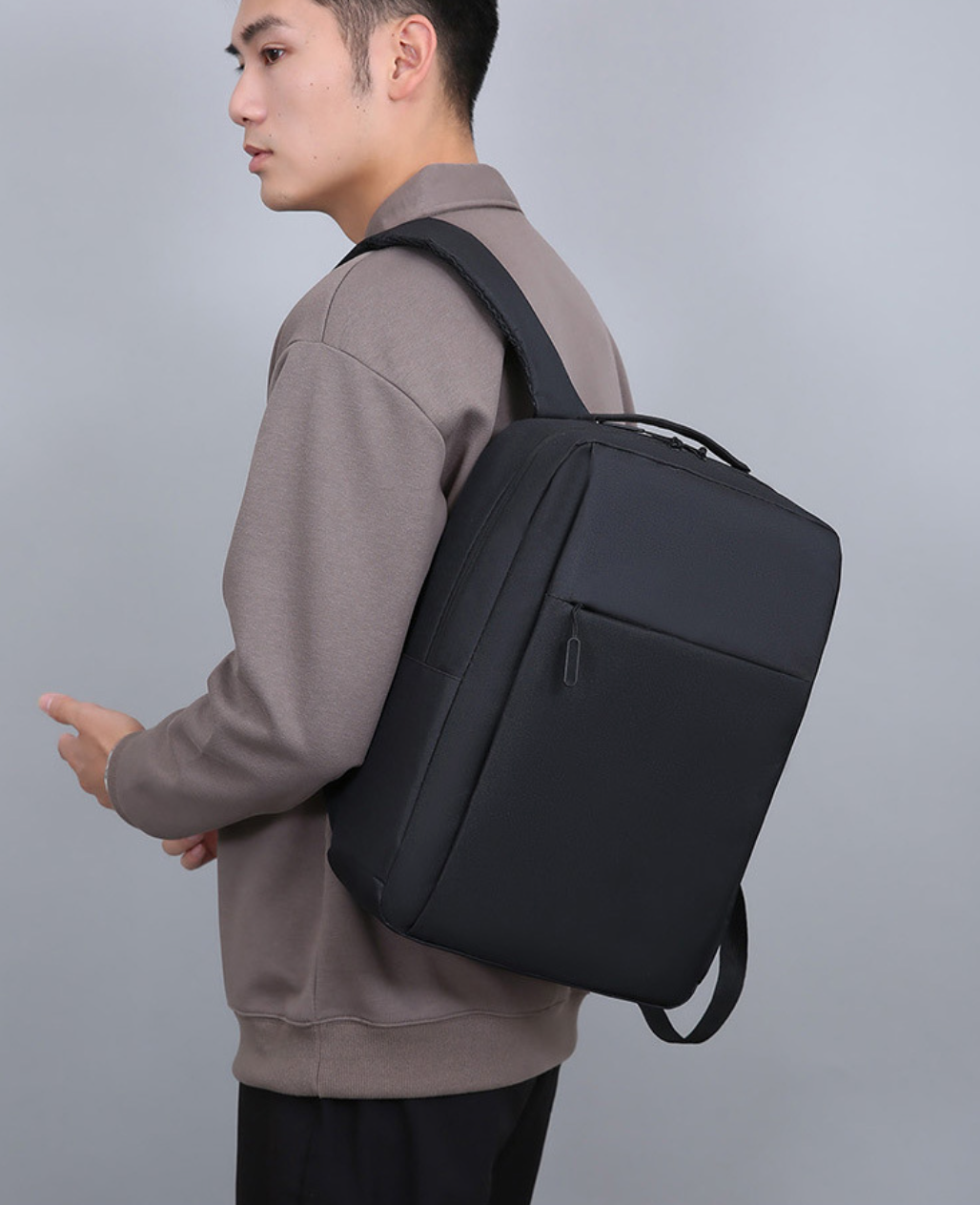 Balo công sở nam nữ đi làm đi học balo laptop chống sốc chống nước đẹp nhỏ gọn cho học sinh, sinh viên giá rẻ - Hàng chính hãng