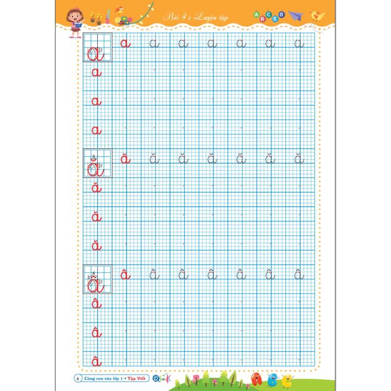 Sách - Cùng Con Vào Lớp 1 - Luyện Viết