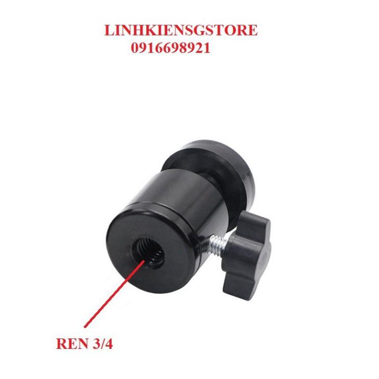 Ball head Bi Cầu Lỗ Ren LỚN 3/4 Q34