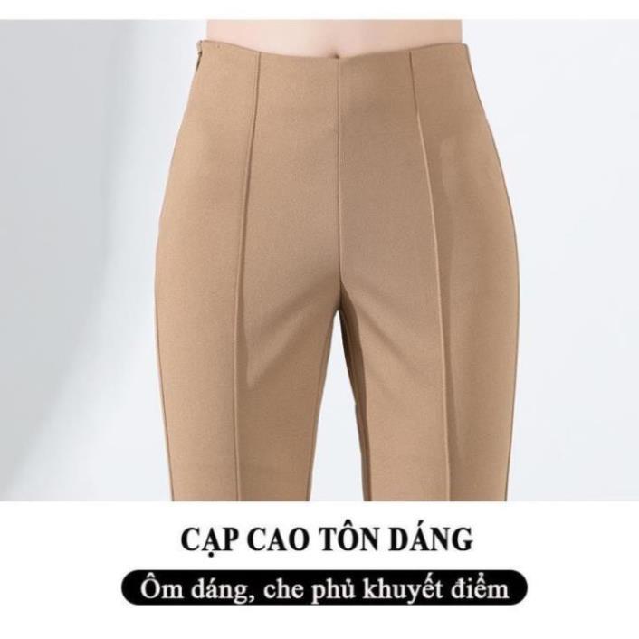 QUẦN TÂY ỐNG LOE CẠP CAO TÔN DÁNG CHÂN DÀI NHƯ SIÊU MẪU CHẤT VẢI TUYẾT MƯA SIÊU ĐẸP THỜI TRANG NỮ BANAMO 434