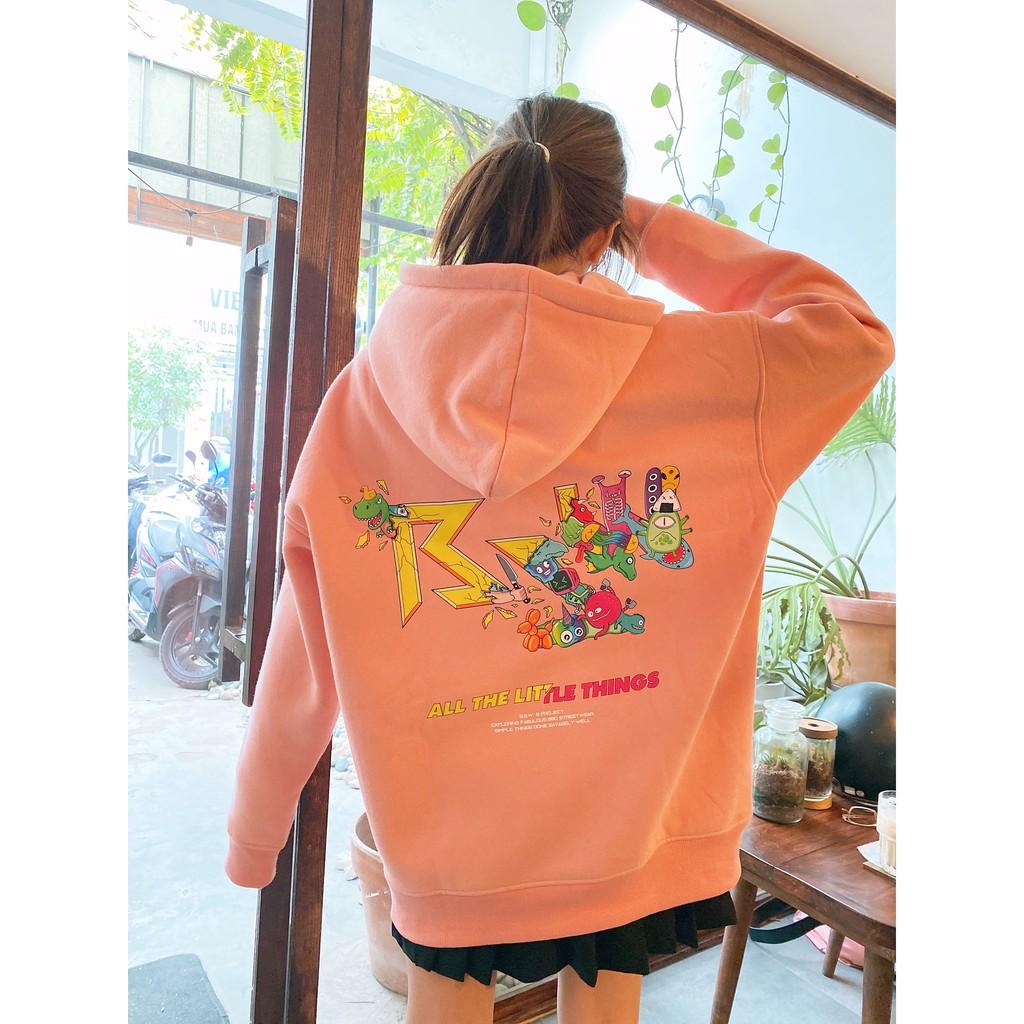 Áo Hoodie BSW Mẫu in the Little Things nỉ lót bông cao cấp