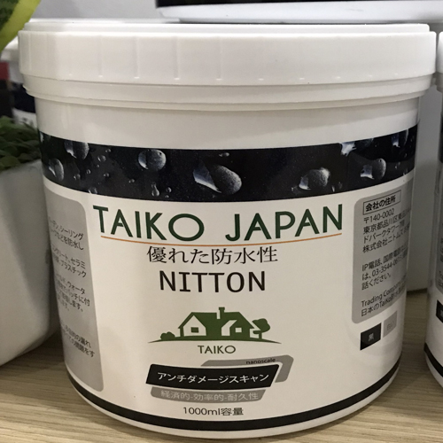 Keo vá trám vết nứt tường đa năng thông minh chống bong tróc trong nhà, ngoài trời chống thấm TAIKO JAPAN  ( 1kg). Tặng kèm chổi quét sơn và 2,5m vuông vải