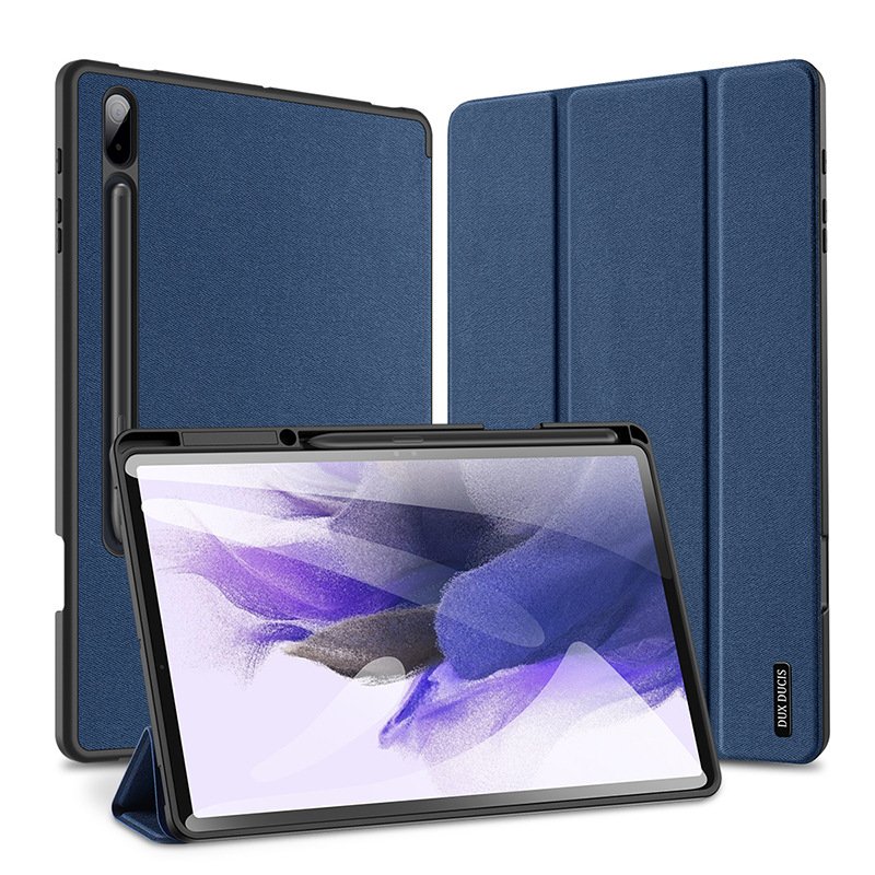 Bao Da Chính Hãng Dux Ducis Dành Cho SamSung Galaxy Tab S9 Plus 12.4 inch SM X810/ X816  Chống Sốc, Đóng mở màn hình, có ngăn đựng bút - Hàng Chính Hãng