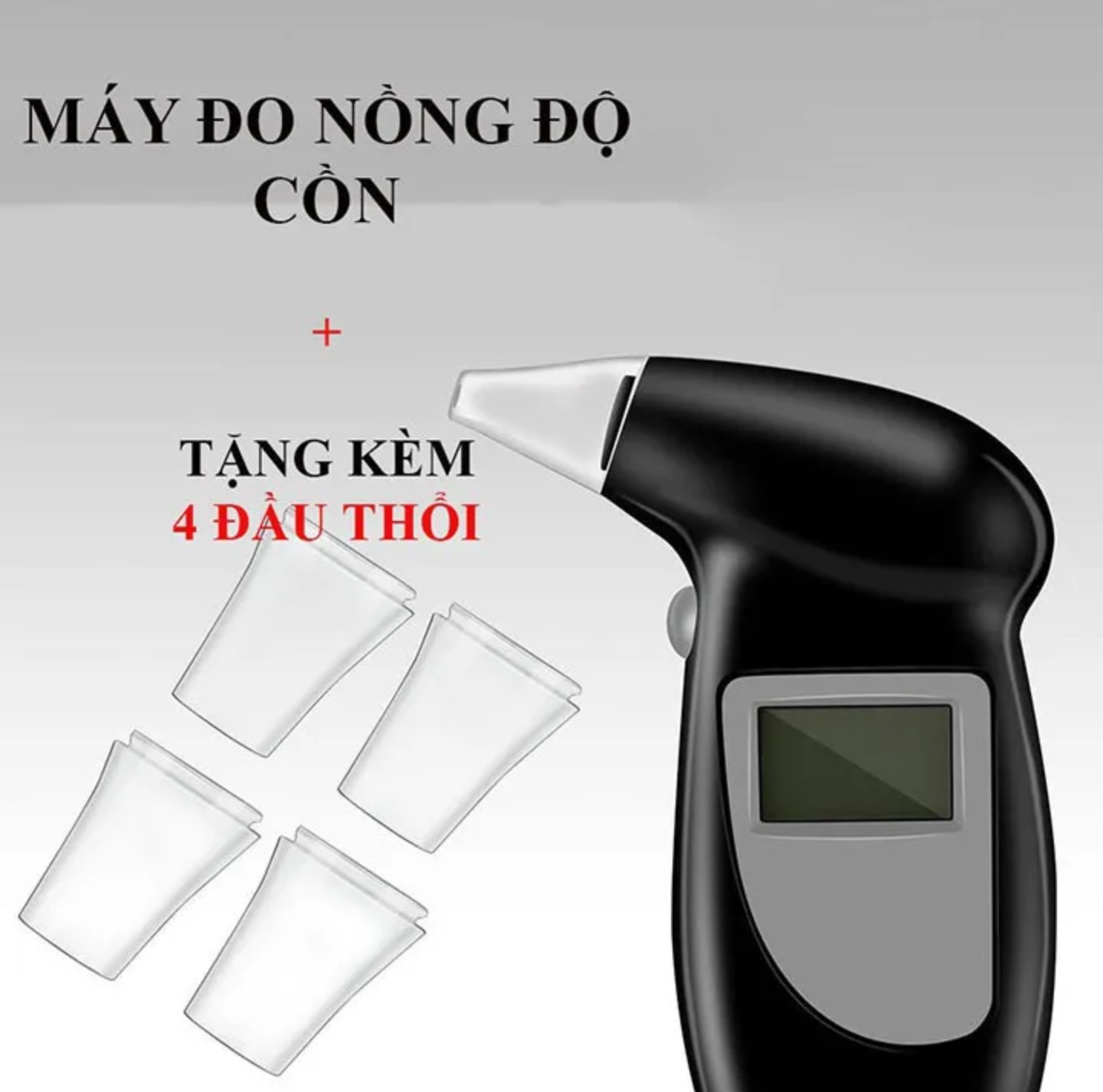 1 MÁY ĐO NỒNG ĐỘ CỒN HƠI THỞ KIỂM TRA KẾT QUẢ NHANH AN TOÀN KHI LÁI XE HÀNG CHUẨN