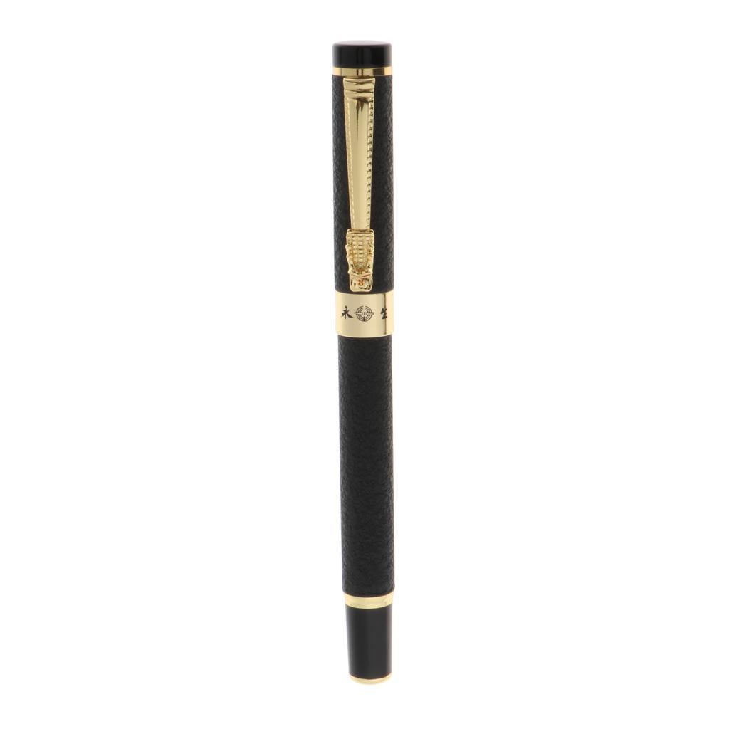 Elegant Fountain Pen Fine 0.5mm Business  Writing Supplies  black