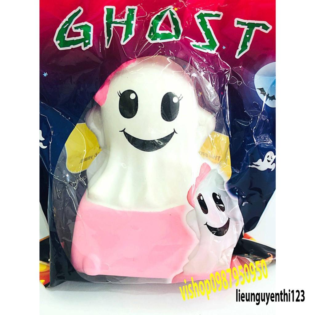 Squishy combo 20 bé cho khách sỉ - squishy búp bê đeo nơ hồng