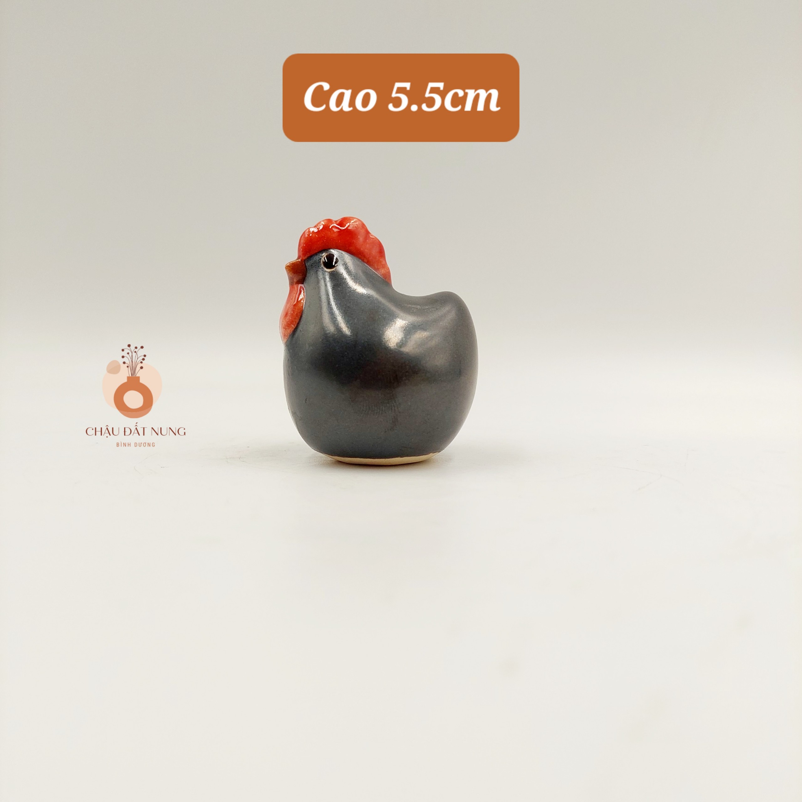 Trang trí sân vườn - Gà nhí, Vịt nhí 56, chiều cao 5cm đến 6.75cm - Phụ kiện terrarium - Phụ kiện tiểu cảnh