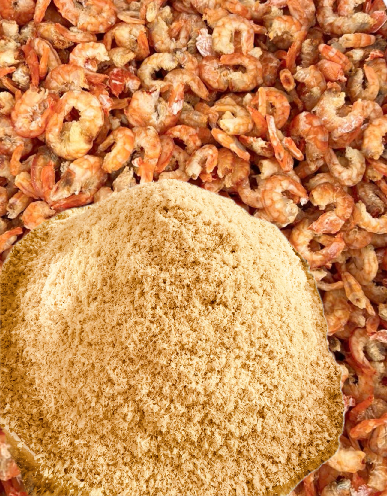 Tôm khô xay 200gr nguyên chất Hoà Ký