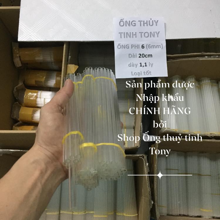 200 ống thuỷ tinh trắng