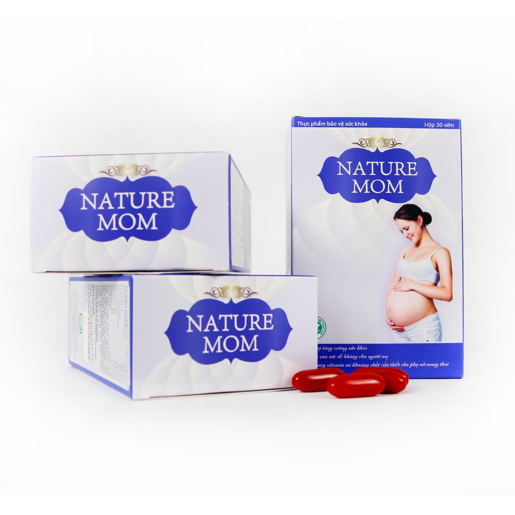 Viên Vitamin Nature Mom Bổ Sung Dưỡng Chất, Vitamin Cho Phụ Nữ Mang T.hai - Greenmec