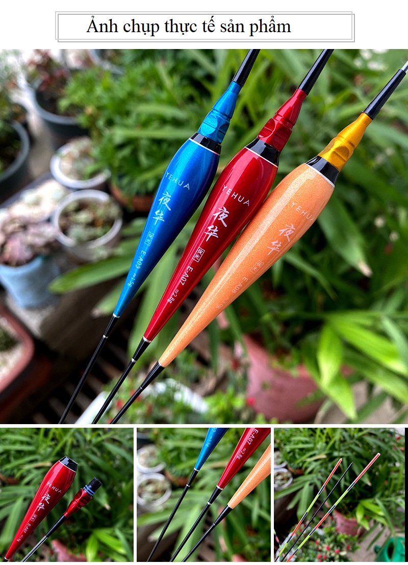 Phao Câu Đài Ngày Đêm YEAHUA Phao Câu Cá Nano Chuyên Dụng Cao Cấp PC4