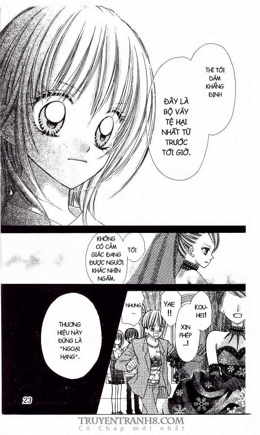 tiệm thời trang, love cotton chapter 19 20