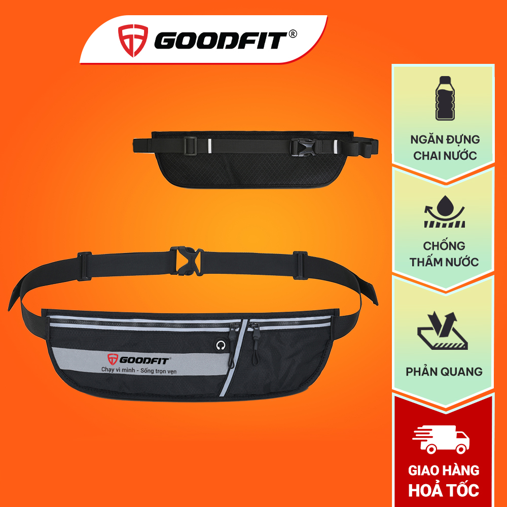 Đai chạy bộ, túi đeo hông đựng điện thoại, đựng nước GoodFit GF122RB