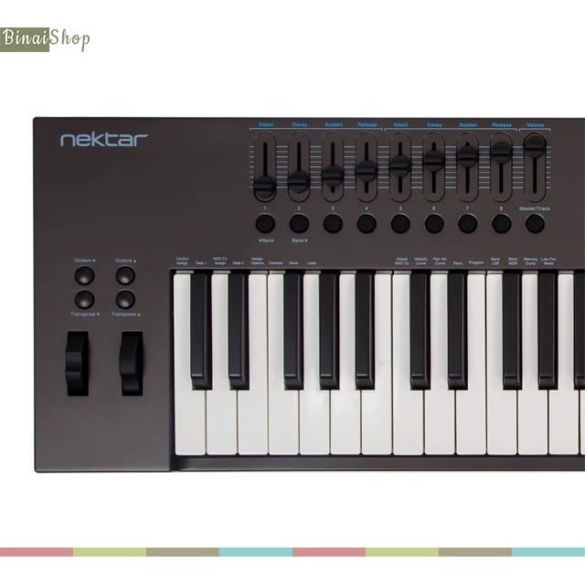 Nektar Impact LX61+ - Keyboard Nhạc Điện Tử- Hàng chính hãng