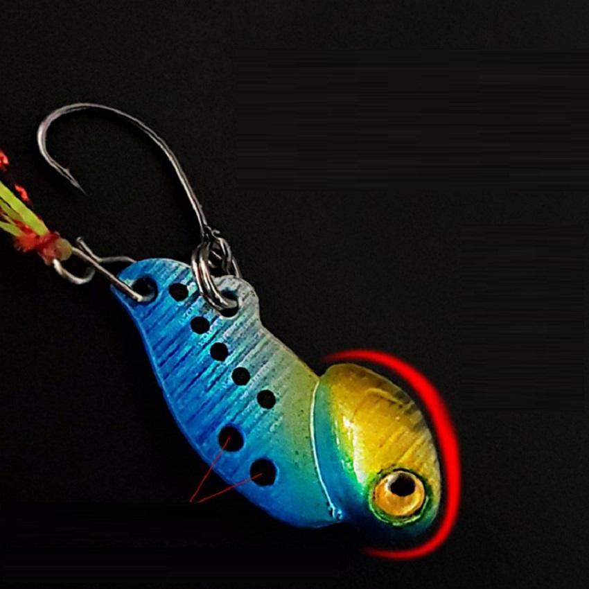 Mồi Câu Lure Siêu Nhạy Chuyên Câu Cá Suối Thích Hợp Với Cần Câu UL Cá Sắt 3g 6g - Sanami Fishing