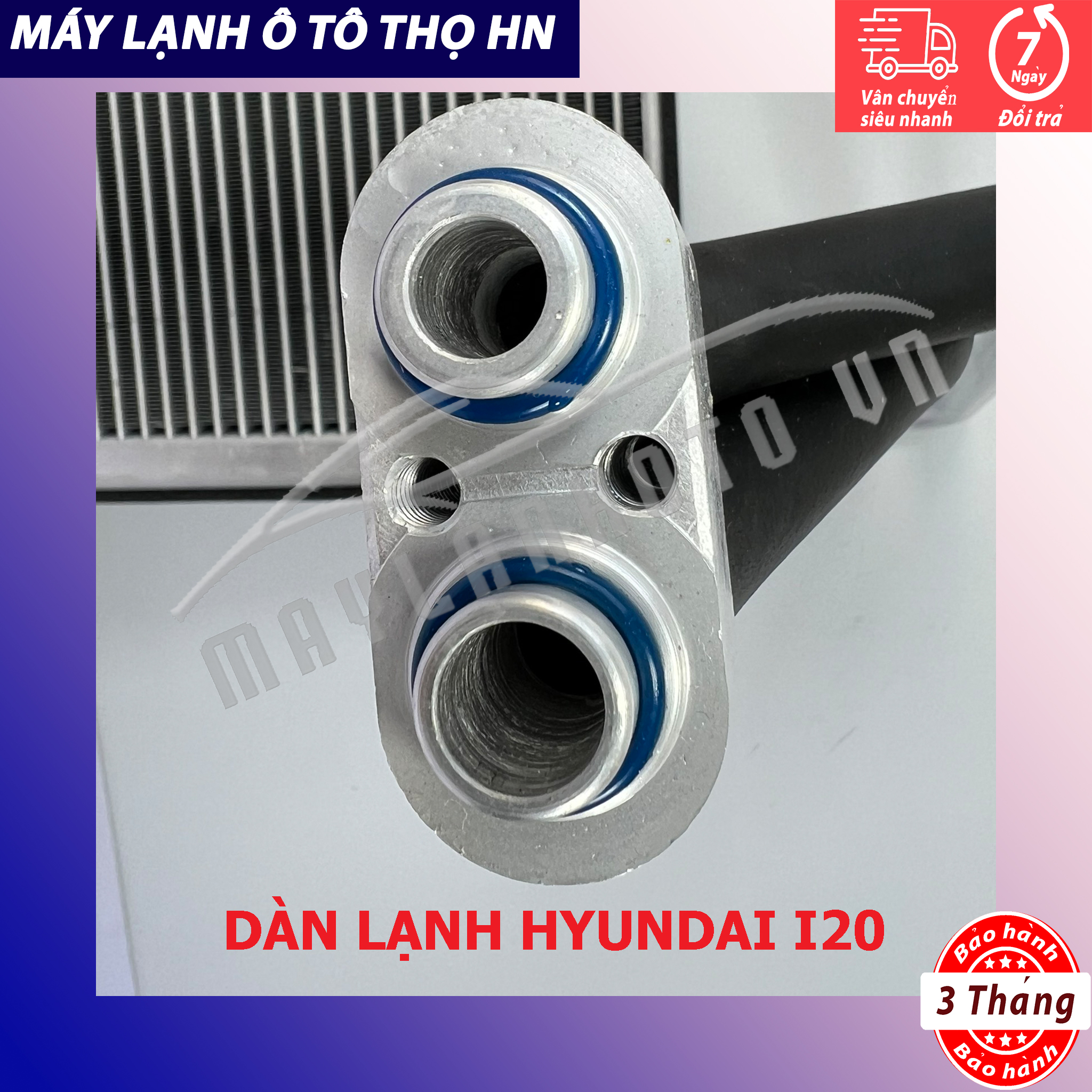 Dàn (giàn) lạnh Hyundai I20 2008 2009 2010 2011 2012 2013 2014 2015 hàng xịn Hàn Quốc 08 09 10 11 12 13 14 15