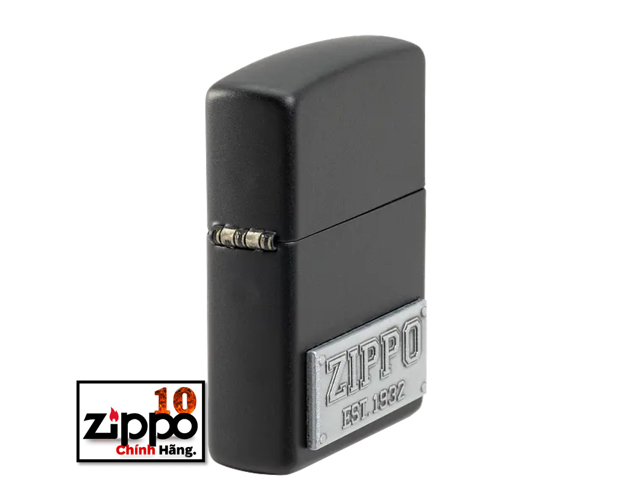Bật lửa ZIPPO 48689 License Plate Emblem - Chính hãng 100%