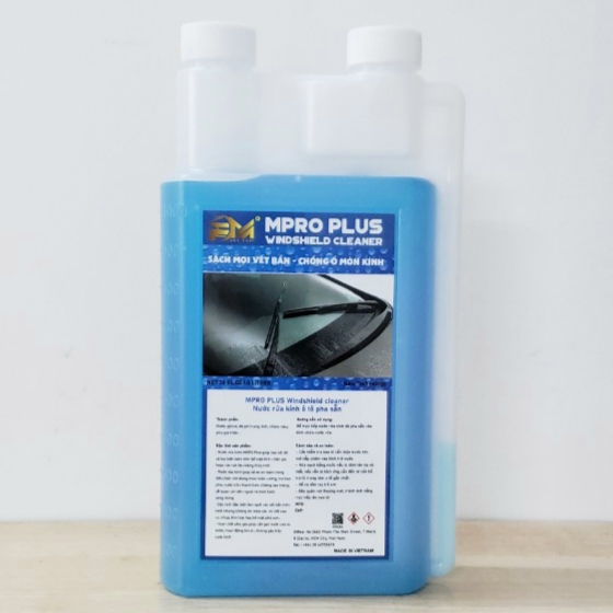 Nước rửa kính MPRO PLUS 1 Lít Không cần pha dành cho xe hơi