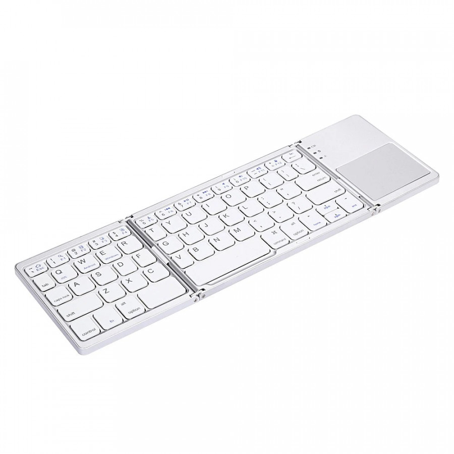 Bàn Phím Không Dây Mini Gấp Gọn Bluetooth Tích Hợp Touchpad B033 AZONE