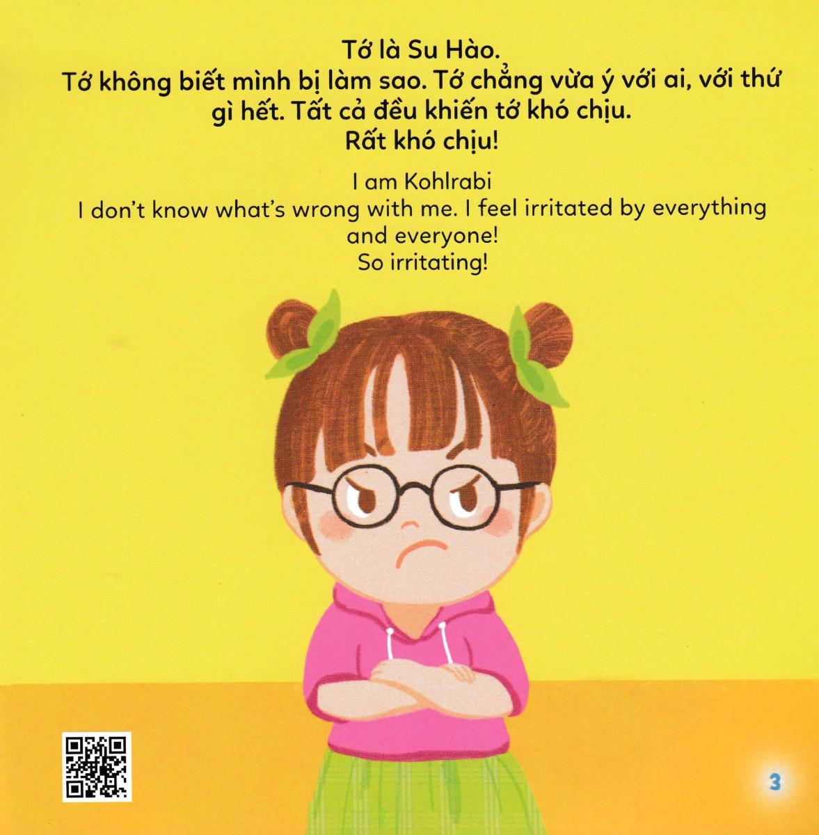 Sách – Tủ Sách Ehon - Song Ngữ: Vì Sao Tớ Giận Dữ