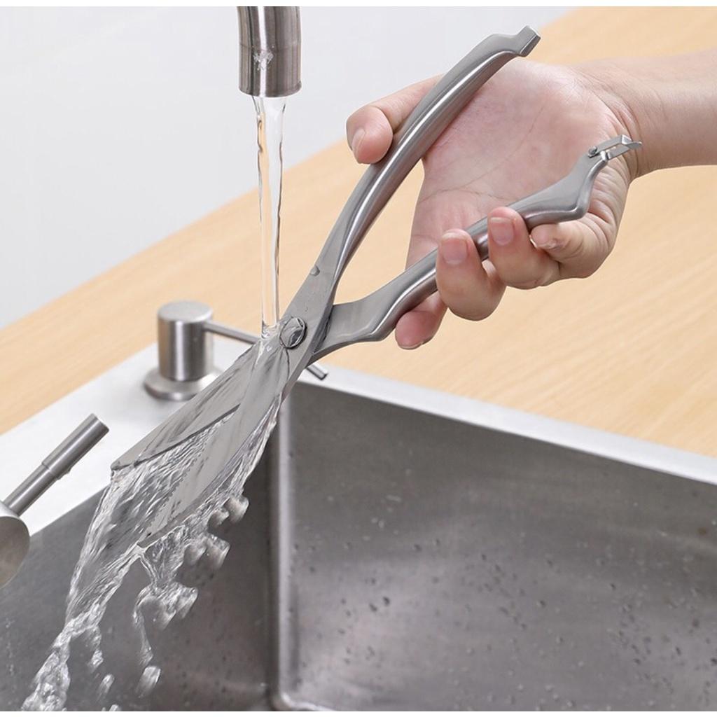 Kéo Cắt Gà Vịt 100%Inox Cao Cấp Siêu Sắc Bén