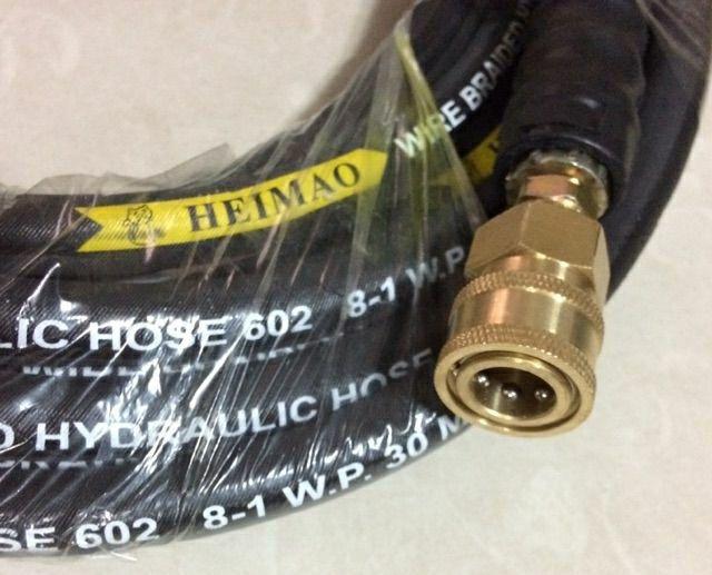 Bộ khớp bi nối nhanh dây rửa cao áp 3/8 lắp máy rửa xe công nghiệp