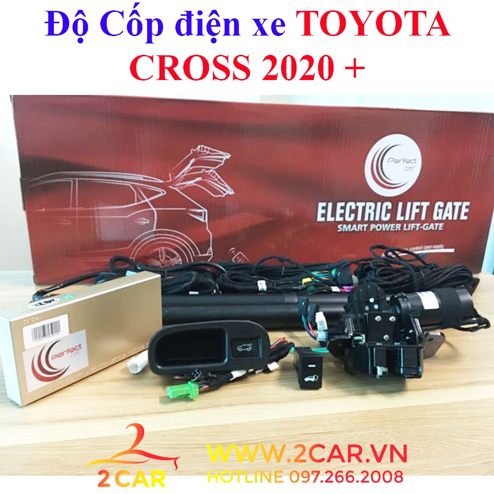 Cốp điện xe TOYOTA CROSS 2020-2023 thương hiệu PerfectCar cao cấp