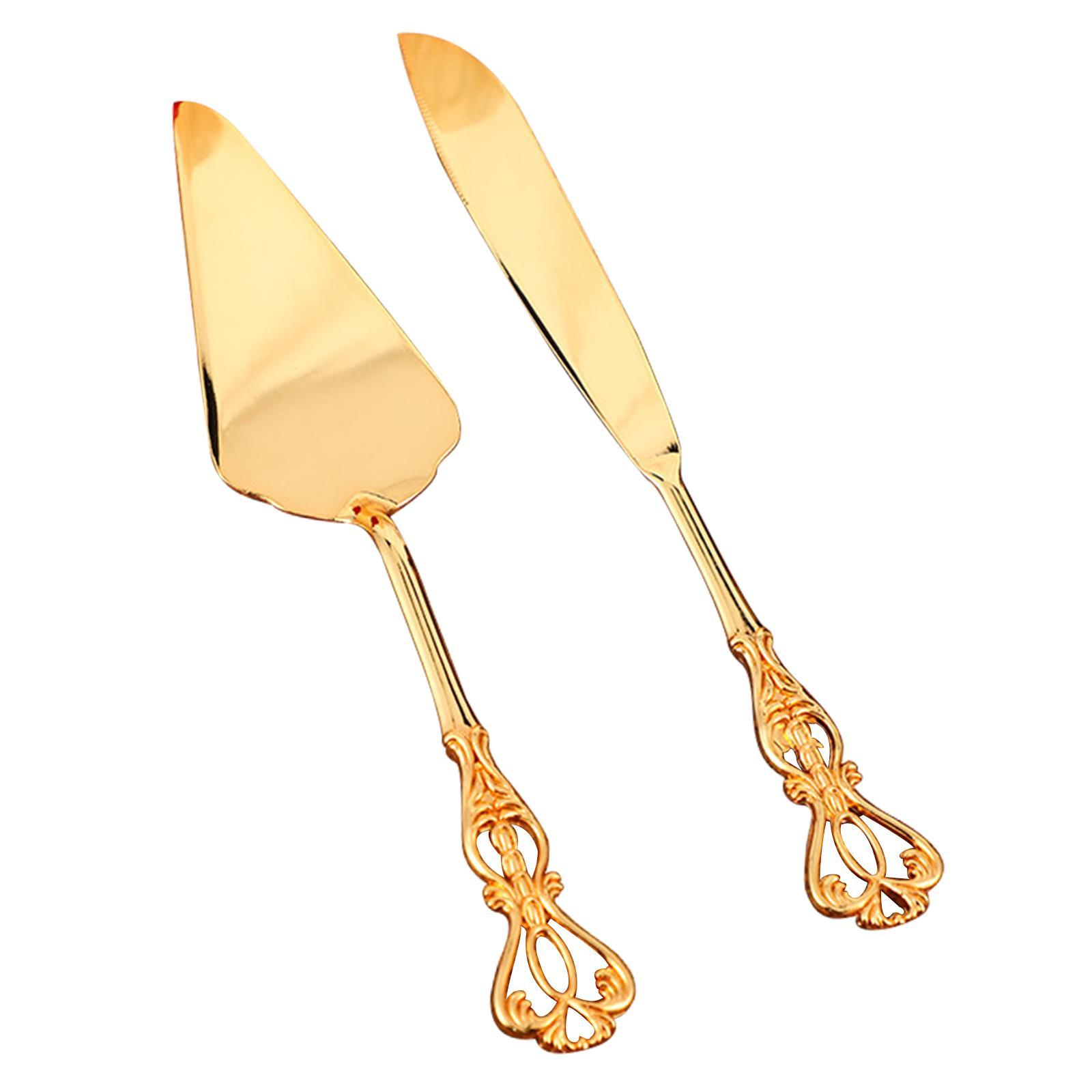 Cake Serving Set Spatula Baking Tool Cake Cutting Set for Wedding Supplies