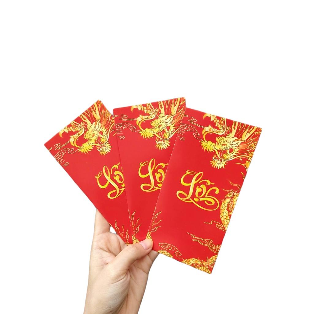 100 Bao lì xì LỘC may mắn cả năm (đủ mẫu)