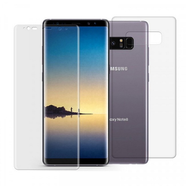 Dán màn hình Samsung Galaxy Note 8 3D full GOR (hộp 3 miếng) - Hàng chính hãng