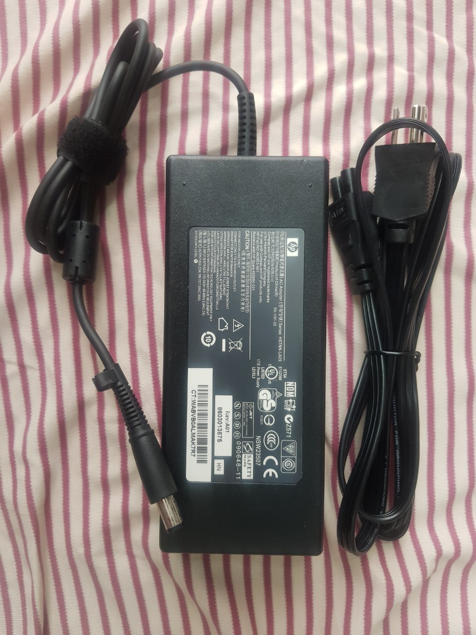 Sạc laptop HP 150w (19v-7,89A) đầu kim to 7.4mm*5.5mm, adapter sạc laptop dùng cho hp Elitebook 8560w - 8570w - Hàng chính hãng